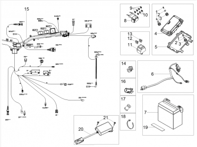 Ηλεκτρική εγκατάσταση πίσω